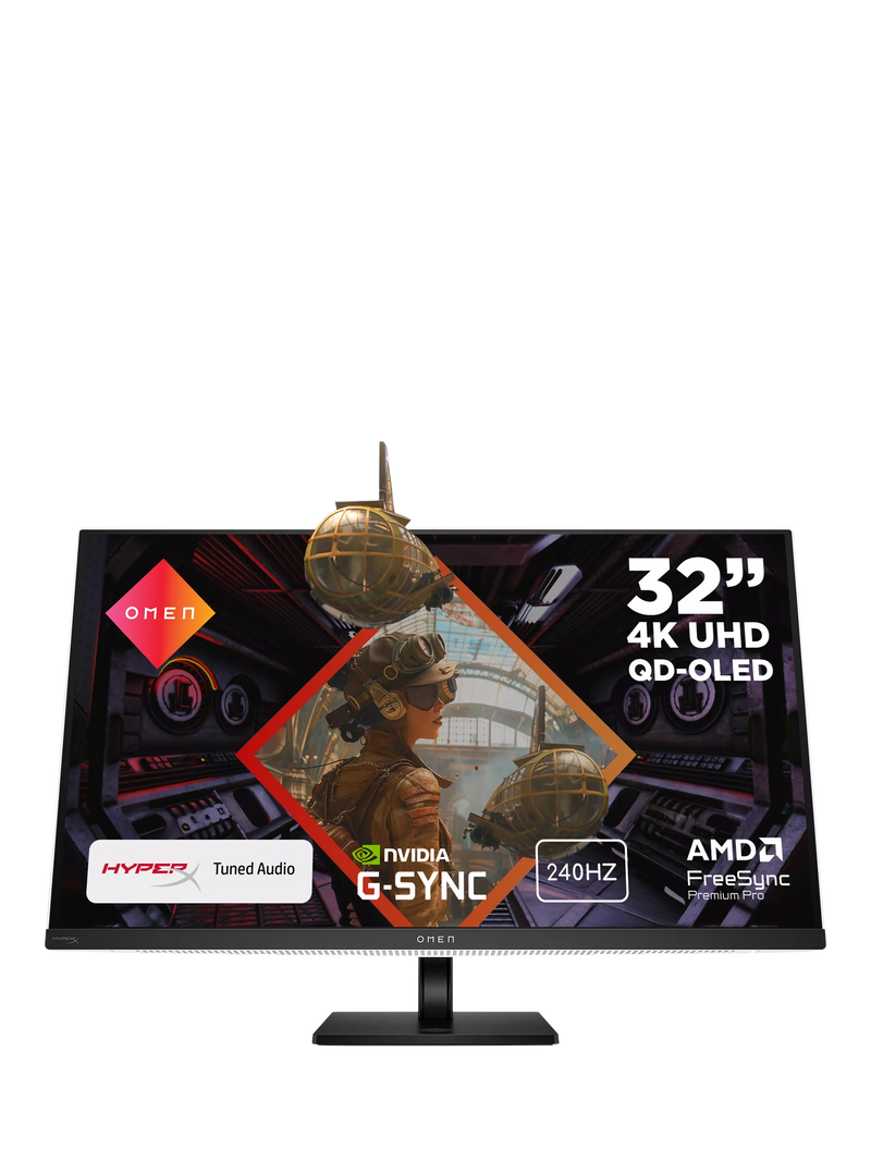 HP OMEN 32 OLED UHD 240Hz gaming monitor - British product