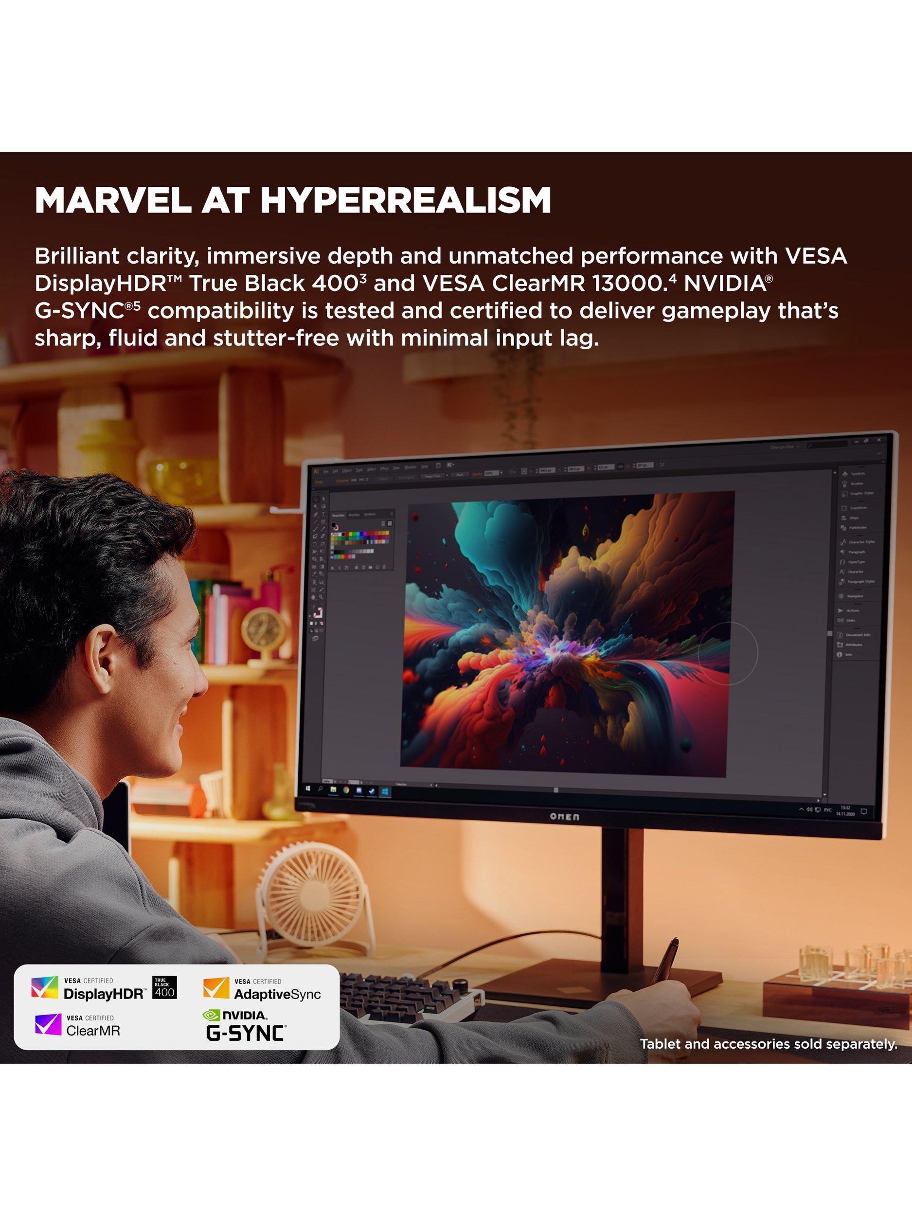 HP OMEN 32 OLED UHD 240Hz gaming monitor - British product