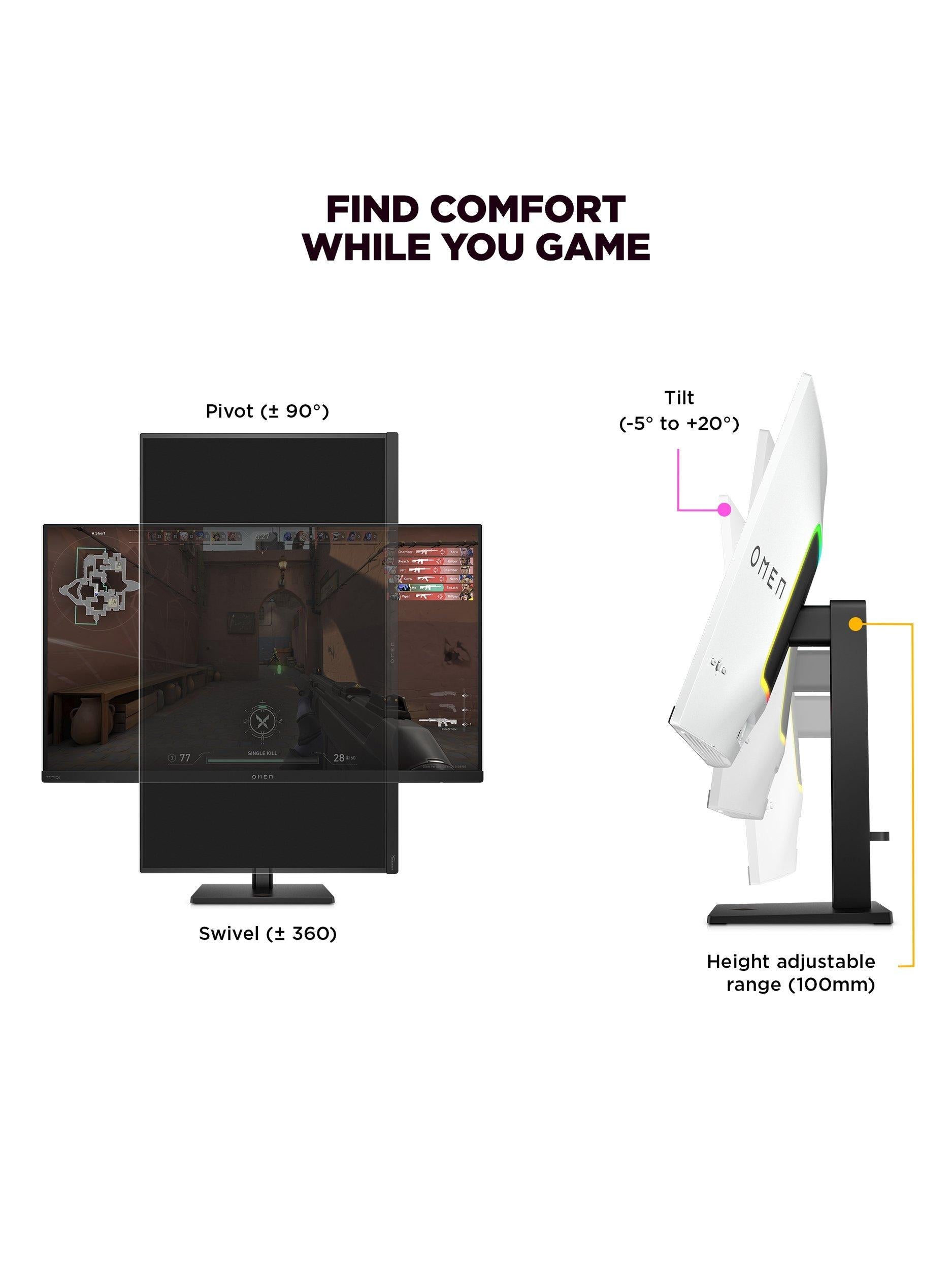HP OMEN 32 OLED UHD 240Hz gaming monitor - British product