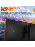 HP OMEN 34c curved WQHD gaming monitor 34 inches, imported from the UK