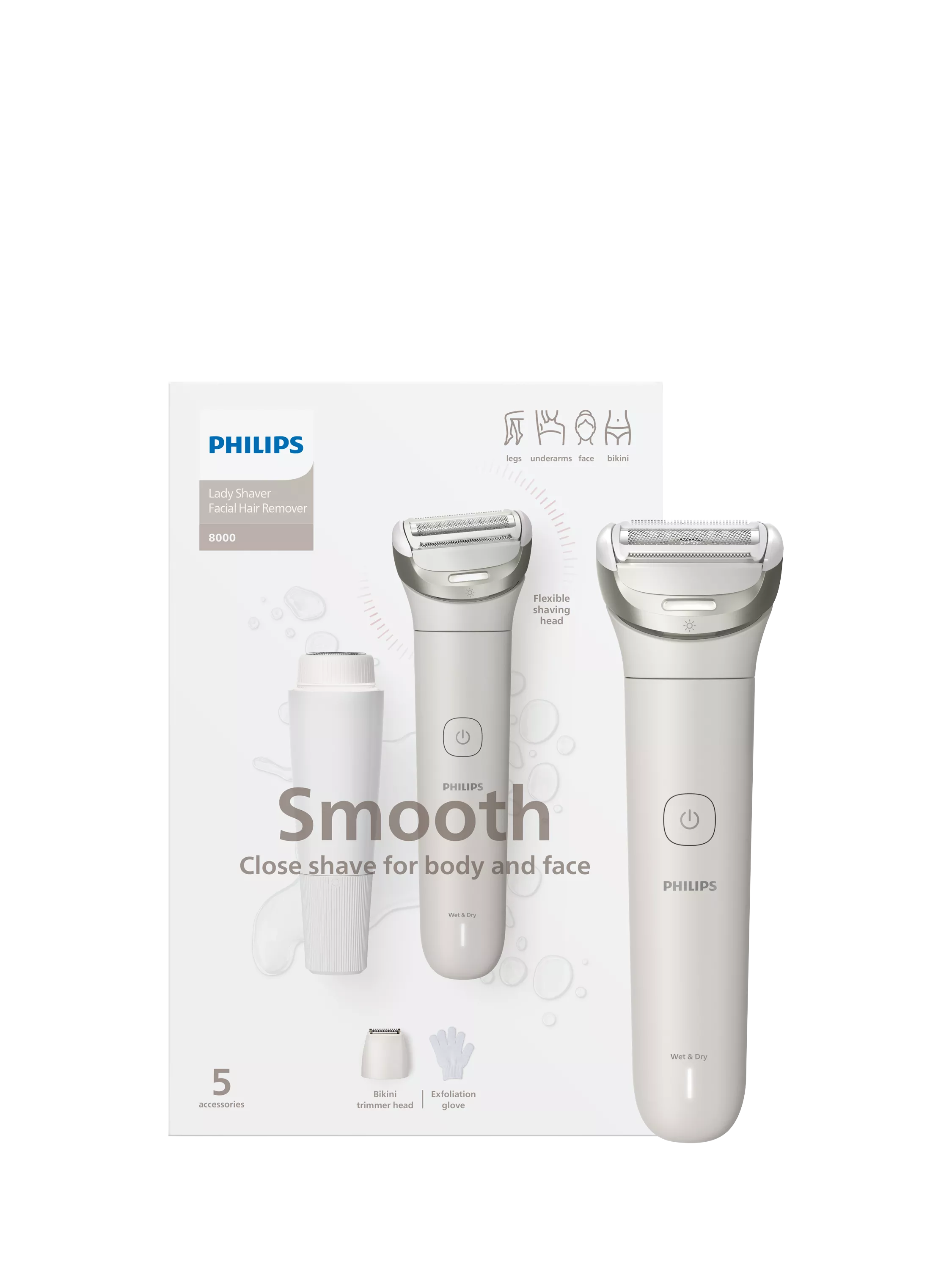Philips Lady Shaver 8000 Series Champagne - British product