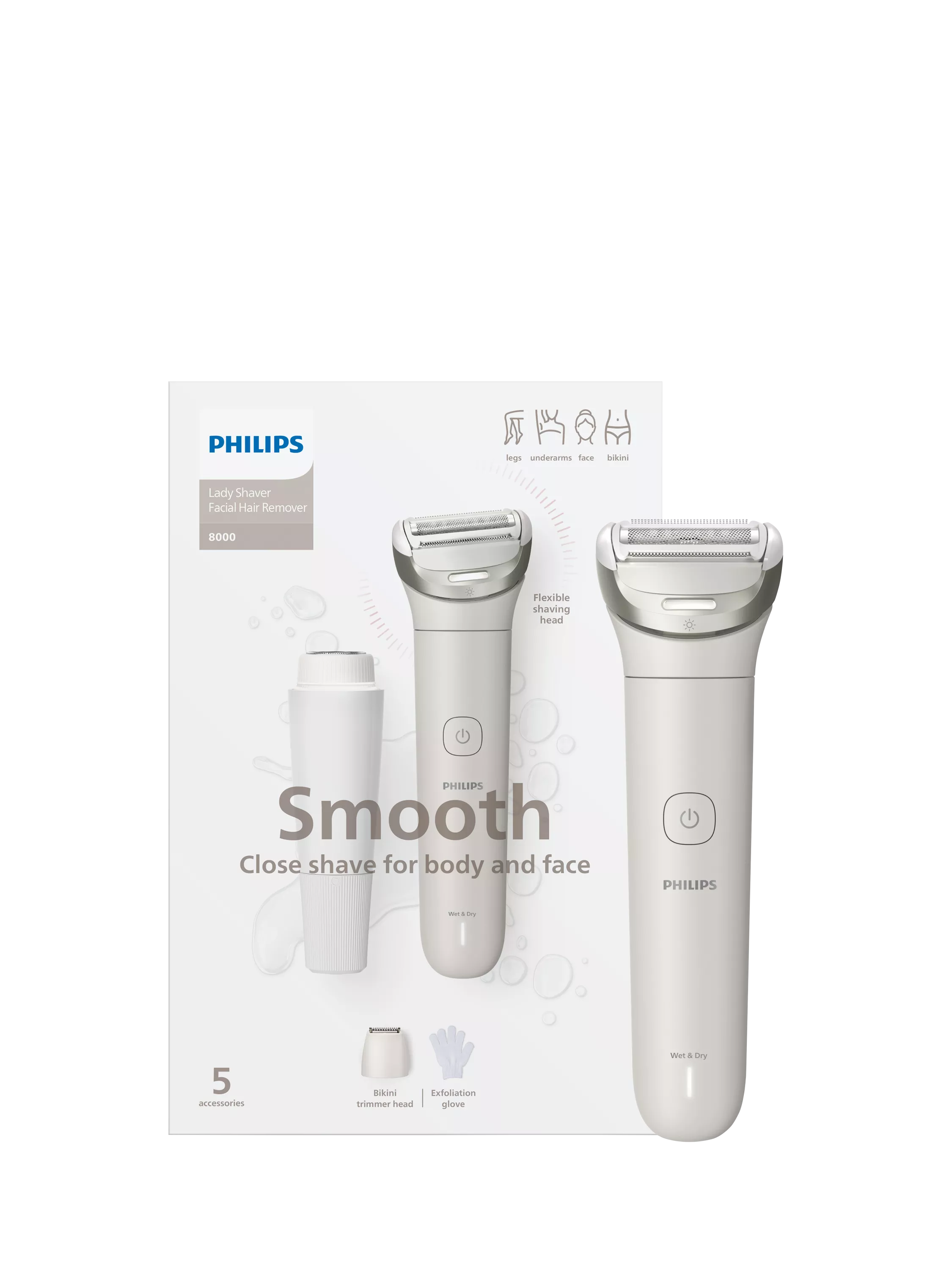 Philips Lady Shaver 8000 Series Champagne - British product