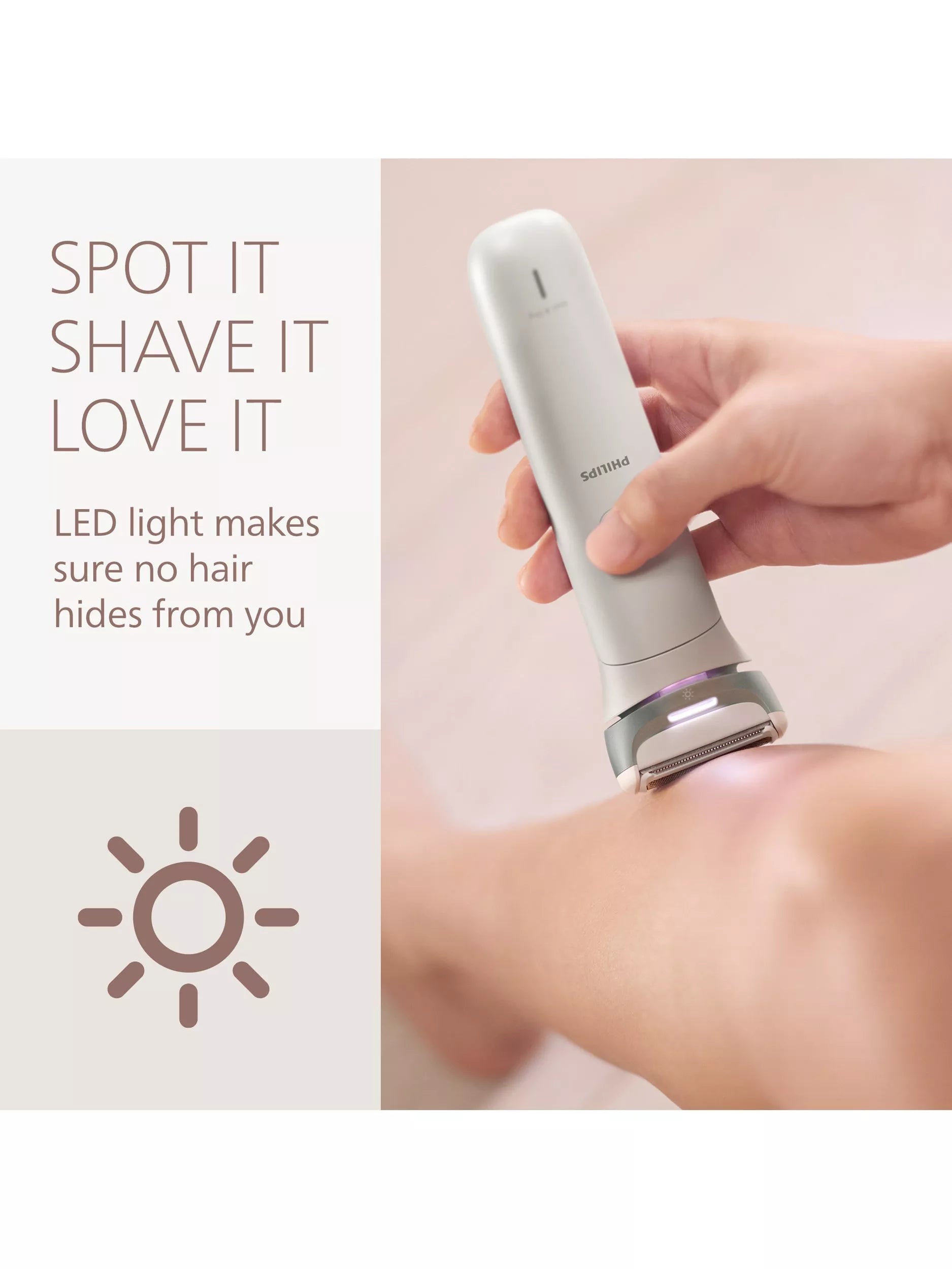 Philips Lady Shaver 8000 Series Champagne - British product