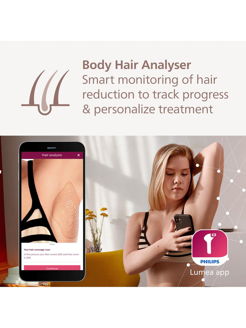 Philips Lumea Series 9900 cordless IPL hair removal device - British product