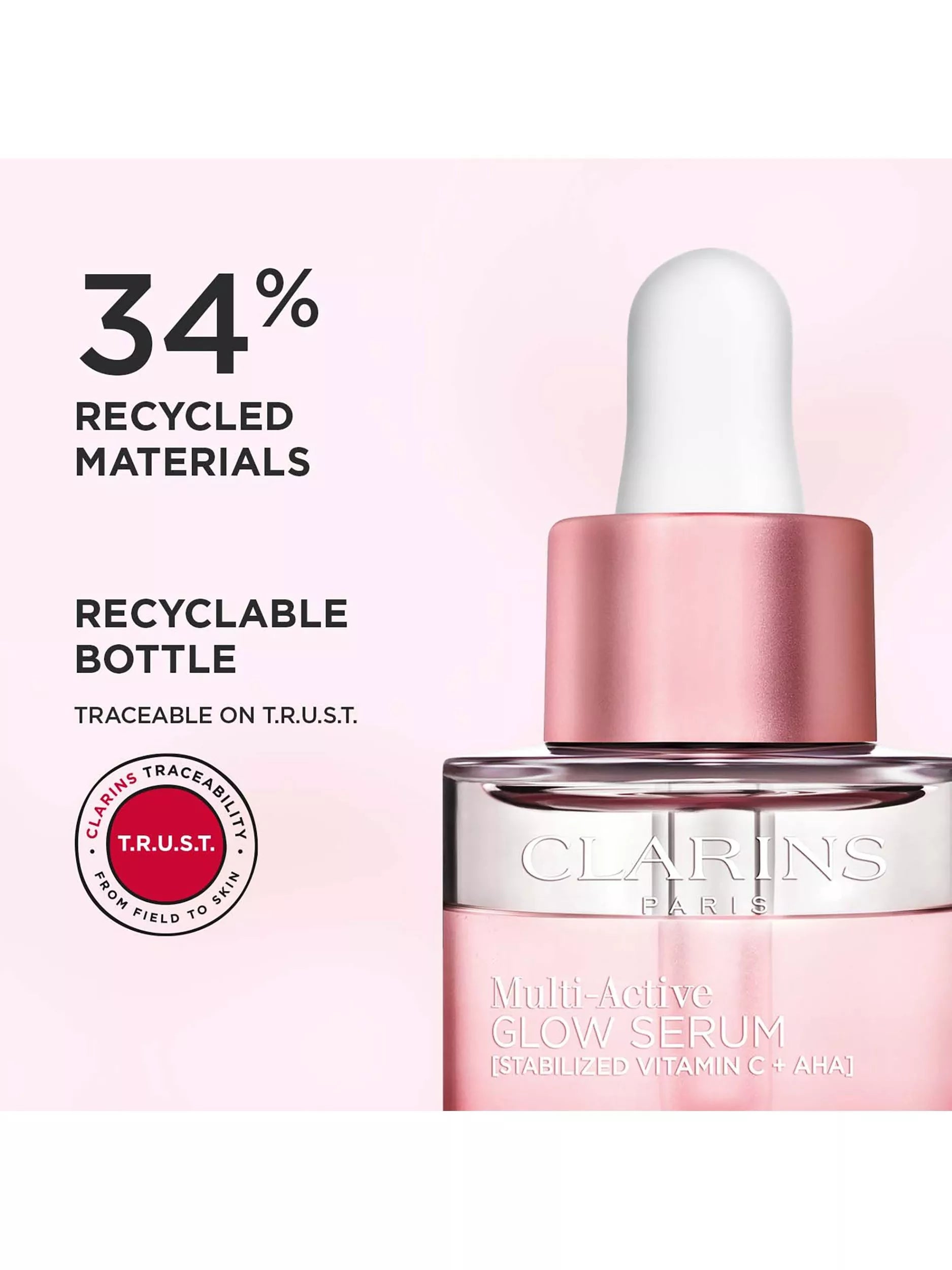 Clarins serum Multi-Active Glow 30ml - British product