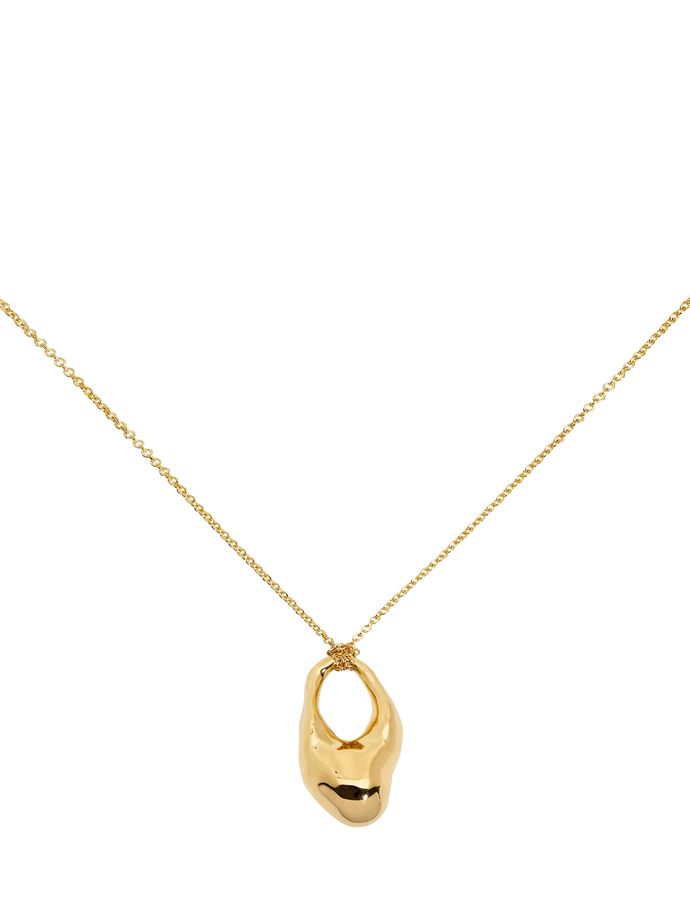 Monica Vinader Antica large necklace gold 18ct vermeil - British product