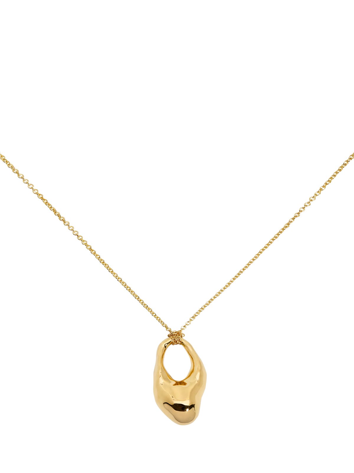 Monica Vinader Antica large necklace gold 18ct vermeil - British product