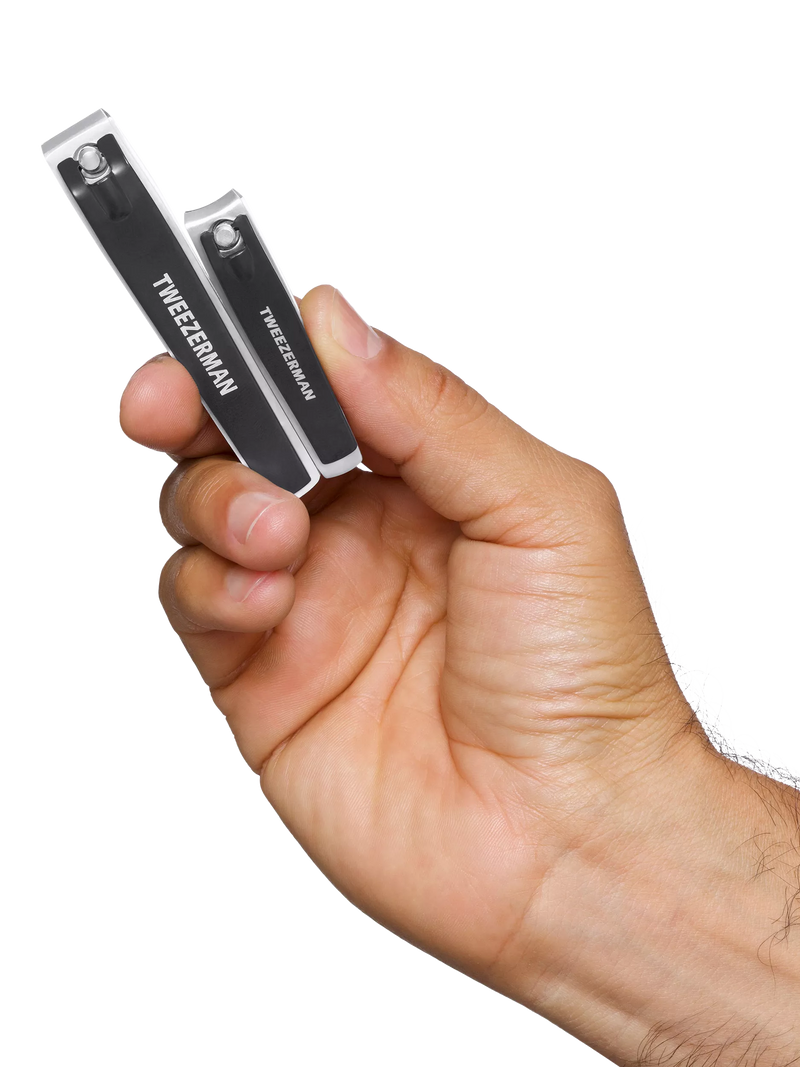 Tweezerman combo clipper set stainless steel nail care tool, imported from the UK
