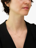 IBB 9ct gold adjustable bow necklace 41-43cm (British brand)