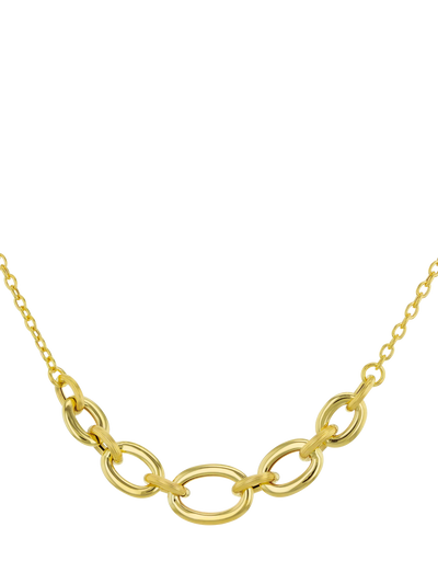 John Lewis IBB 9ct Yellow Gold Rolo Curb Chain Necklace- Buy online at McGrocer