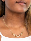 IBB 9ct yellow gold rolo curb chain necklace, imported from the UK