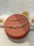 IBB 9ct yellow gold rolo curb chain necklace, imported from the UK