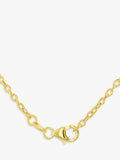 IBB 9ct yellow gold rolo curb chain necklace, imported from the UK