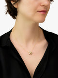 IBB 9ct gold polished lips necklace, imported from the UK