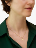 IBB 9ct yellow gold mini oval Holy Mary pendant - British product