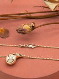 IBB 9ct gold teardrop necklace, UK version