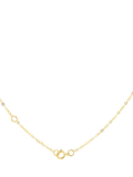 IBB 9ct gold paper chain necklace (British brand)