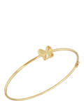 IBB 9ct gold rainbow butterfly bangle, imported from the UK