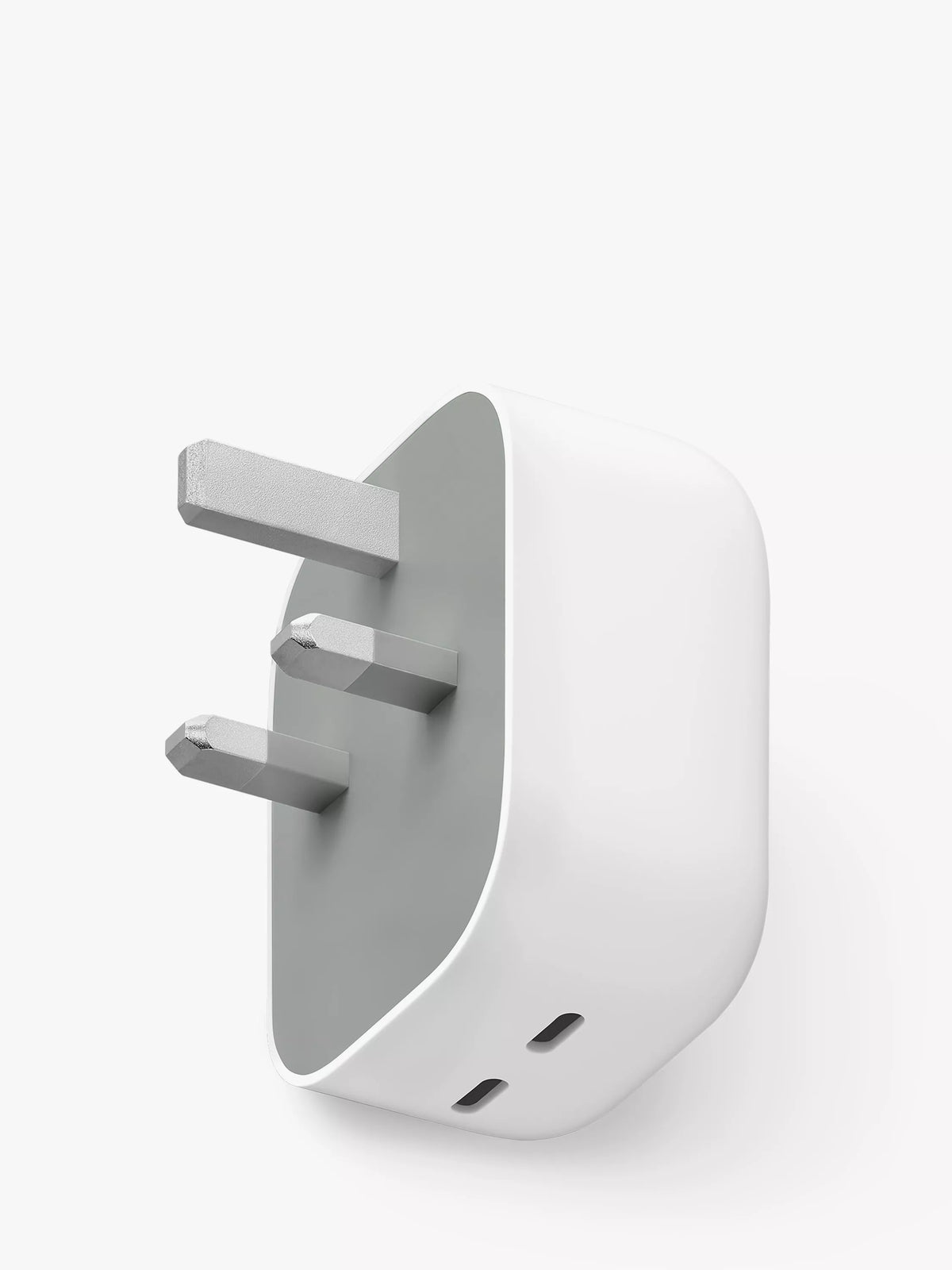 Google Pixel 67W dual port charger Snow, UK version