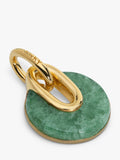 Monica Vinader Kate Young aventurine pendant green, imported from the UK