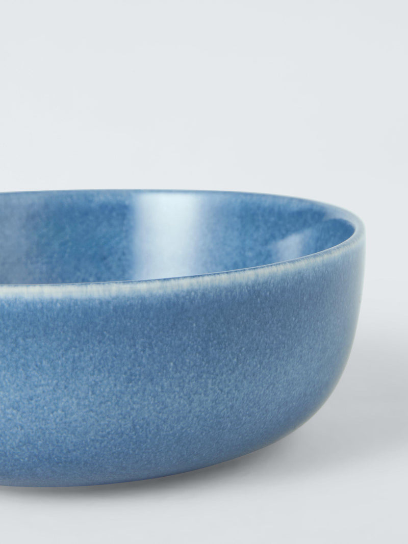 John Lewis blue stoneware cereal bowl 16.5cm - British product