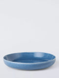 John Lewis modern rustic stoneware pasta bowl 24cm blue, UK version