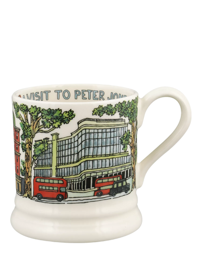 John Lewis Emma Bridgewater Peter Jones Earthenware Mug 300ml- Buy online at McGrocer