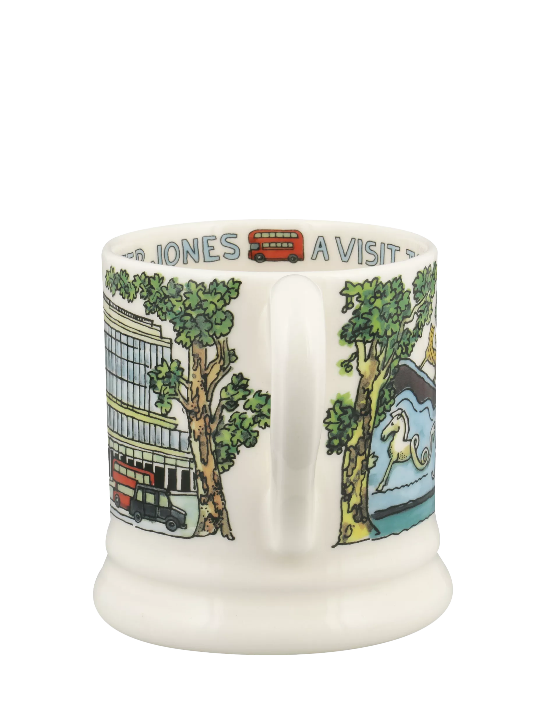 Emma Bridgewater Peter Jones anniversary earthenware mug 300ml (British brand)