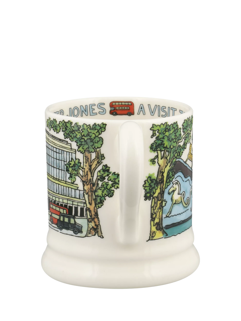 Emma Bridgewater Peter Jones anniversary earthenware mug 300ml (British brand)