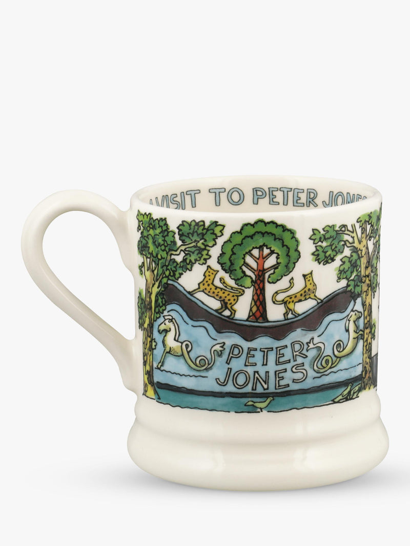 Emma Bridgewater Peter Jones anniversary earthenware mug 300ml (British brand)