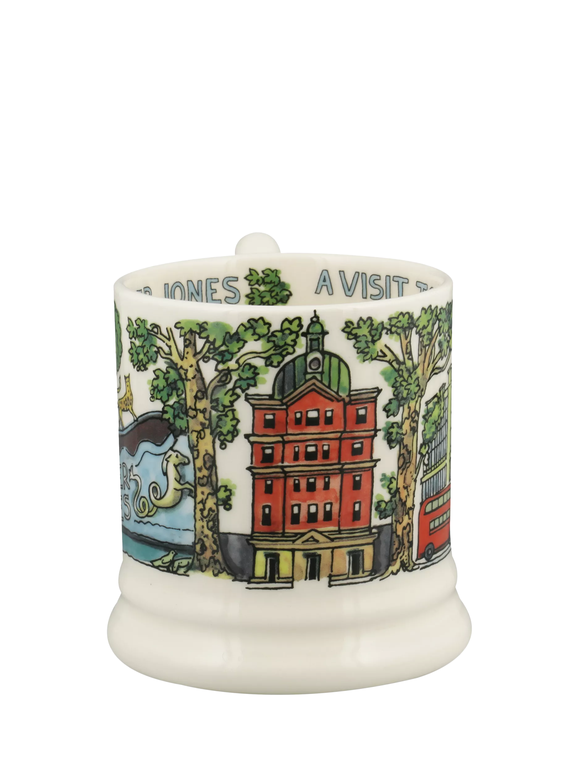 Emma Bridgewater Peter Jones anniversary earthenware mug 300ml (British brand)