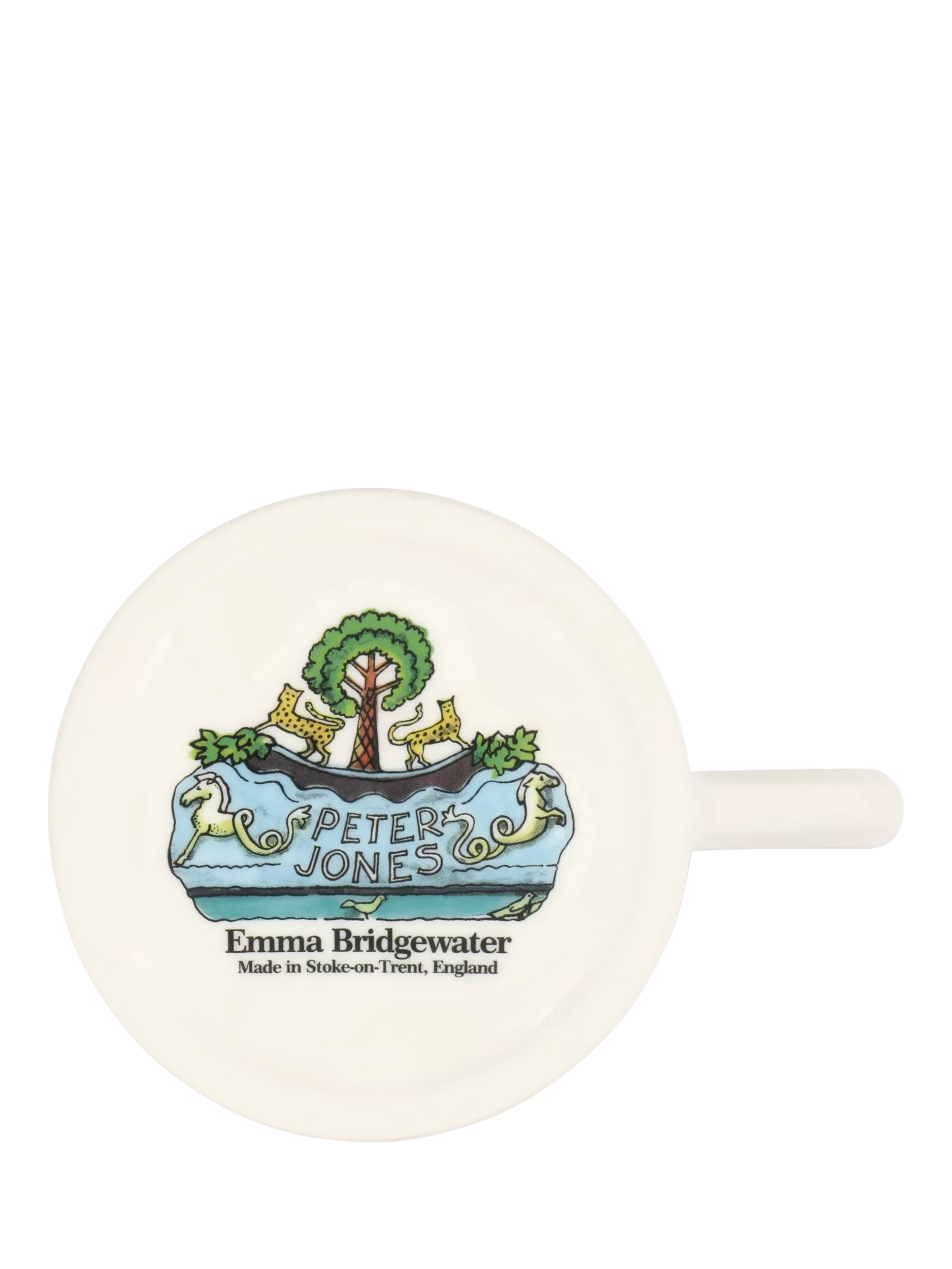 Emma Bridgewater Peter Jones anniversary earthenware mug 300ml (British brand)