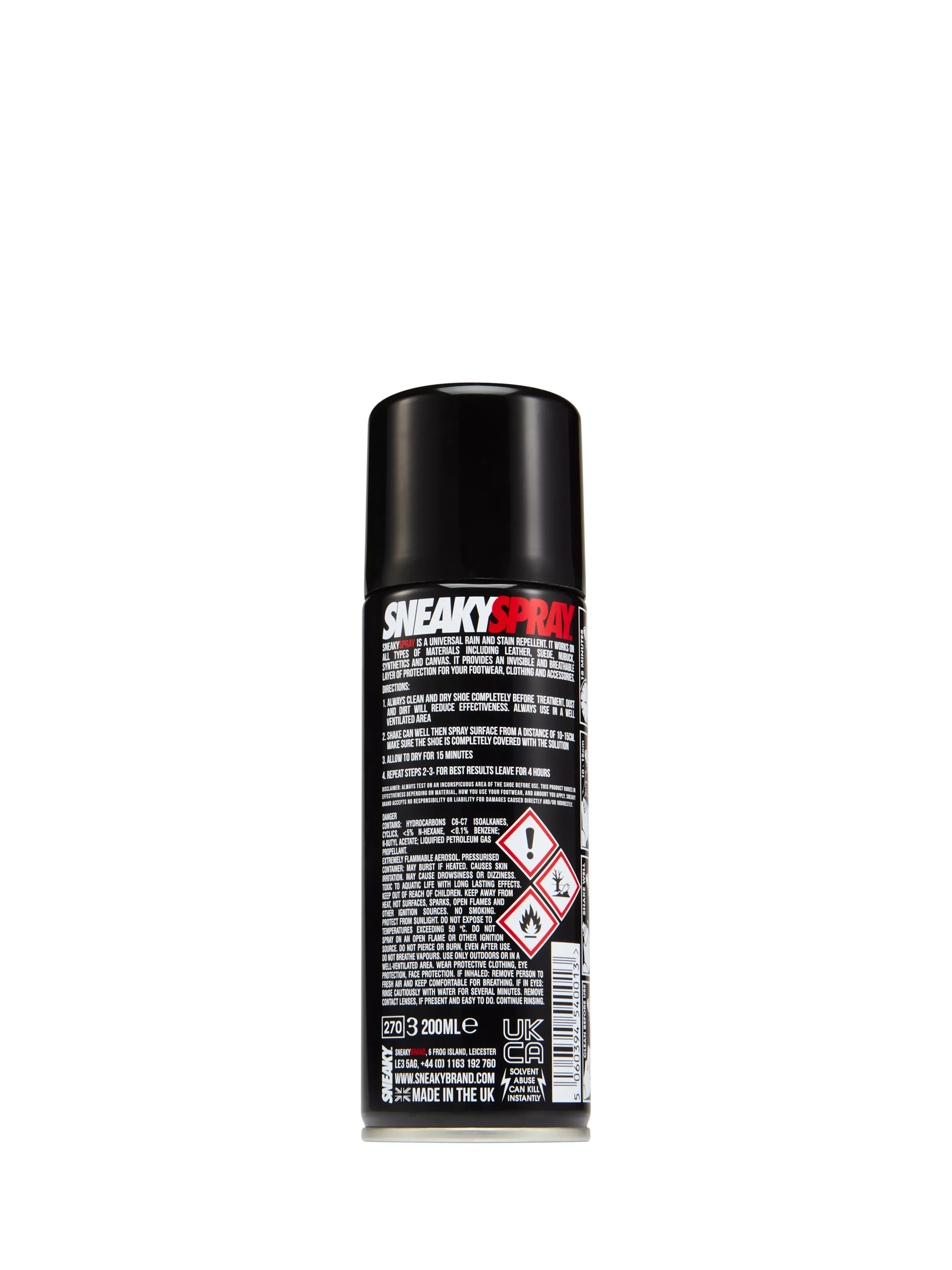 SNEAKY shoe protector spray pack of 2 - British product