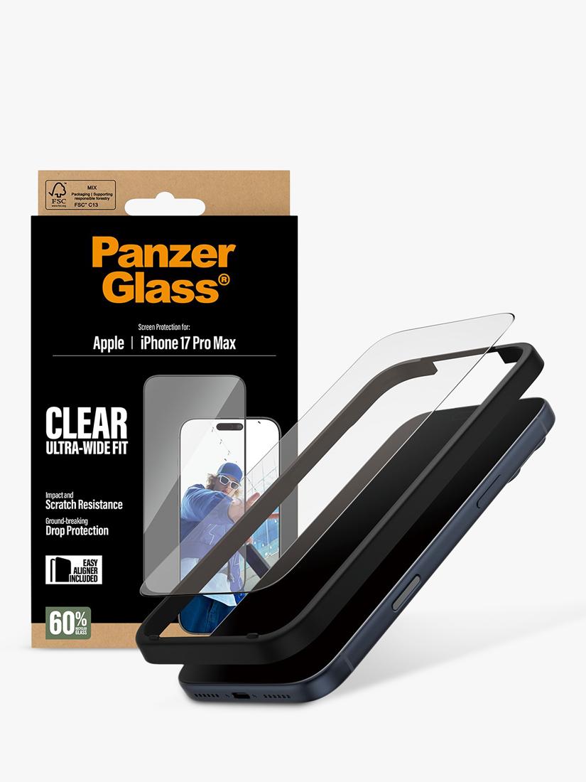 PanzerGlass ultra-wide screen protector for iPhone 17 Pro Max, UK version