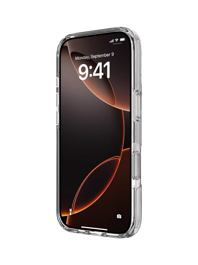 QDOS clear hybrid case iPhone Air (British brand)