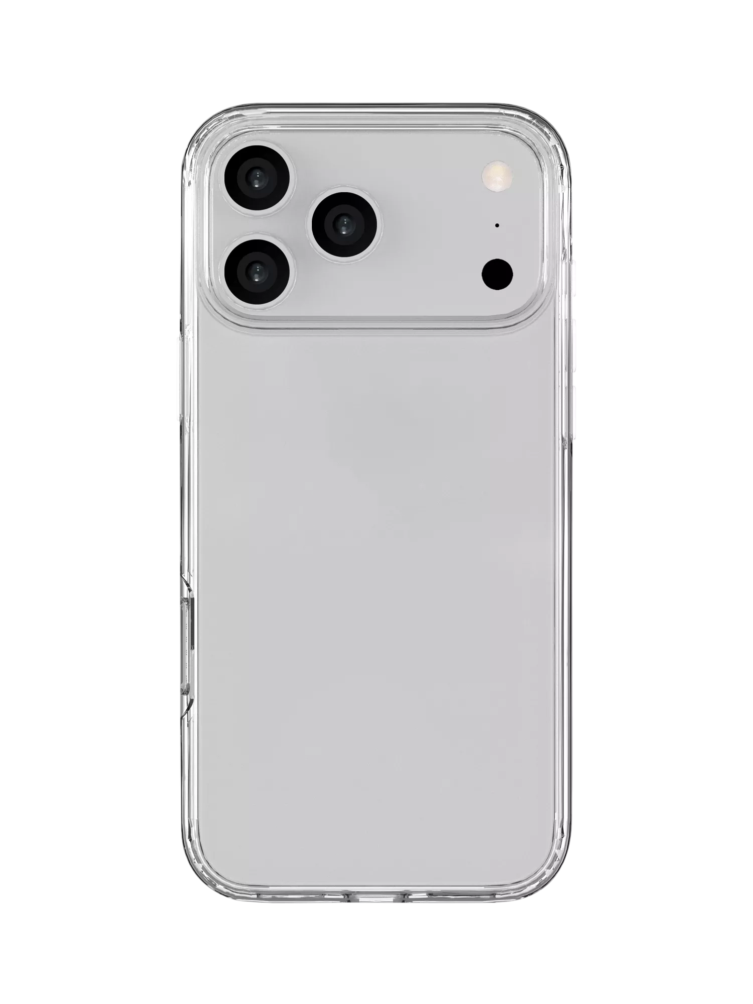 QDOS hybrid case for iPhone 17 Pro Max clear - British product