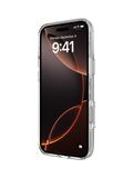 QDOS hybrid case for iPhone 17 Pro Max clear - British product