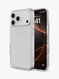 QDOS hybrid case for iPhone 17 Pro Max clear - British product