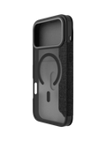 QDOS Hybrid Fold Folio Case Clear Black for iPhone 17 Pro Max, UK version