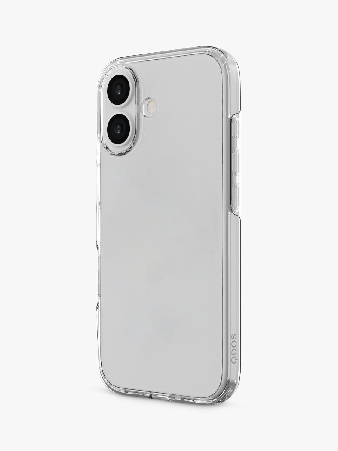 QDOS hybrid case clear for iPhone 17 - British product