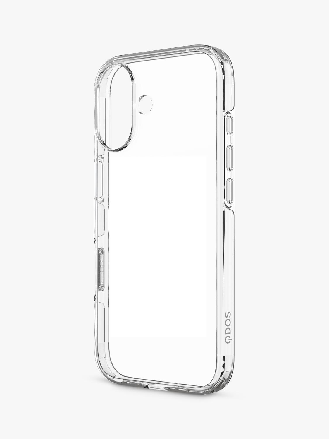 QDOS hybrid case clear for iPhone 17 - British product
