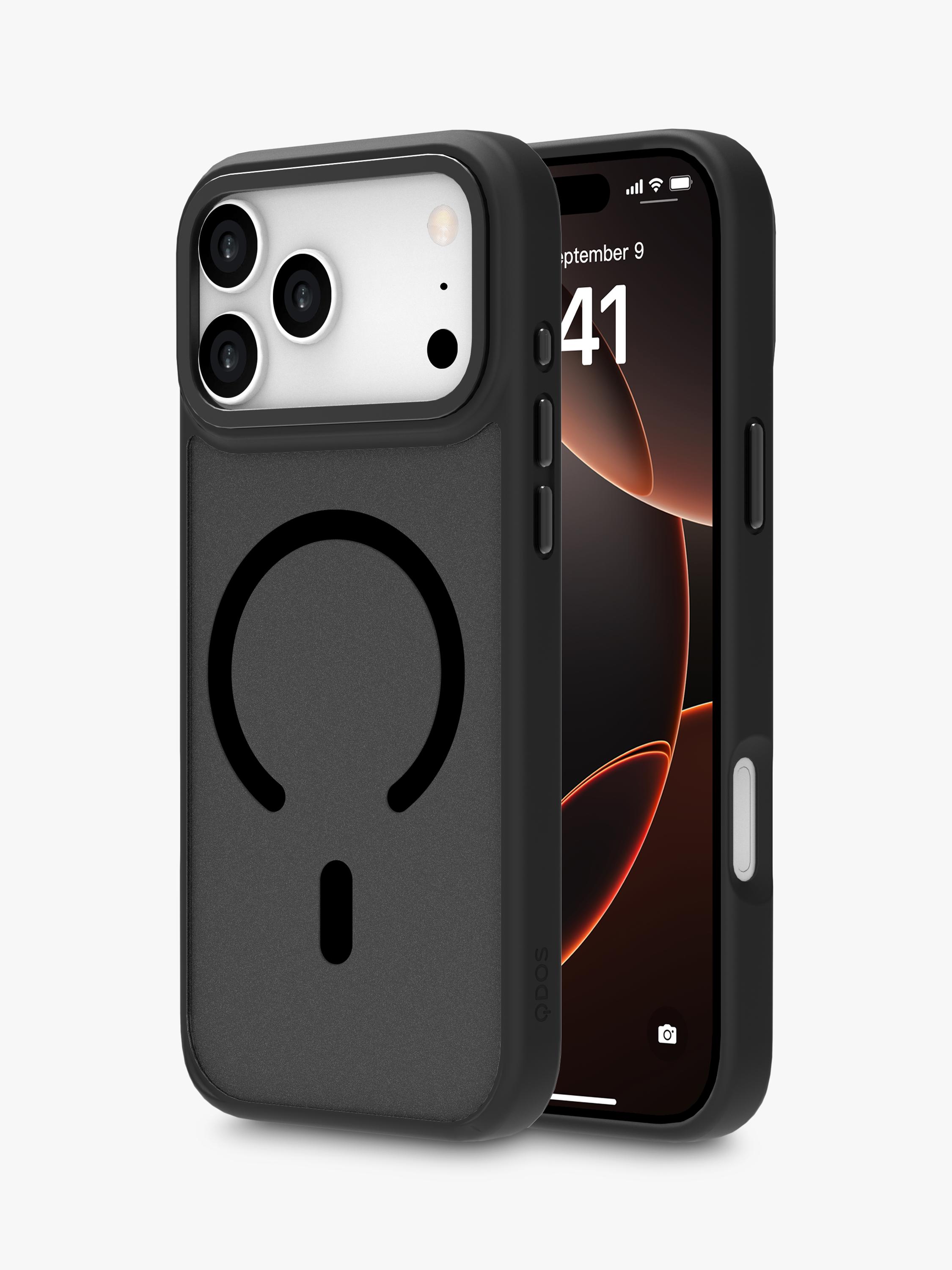 QDOS Hybrid Drop case Black/Frosted, imported from the UK