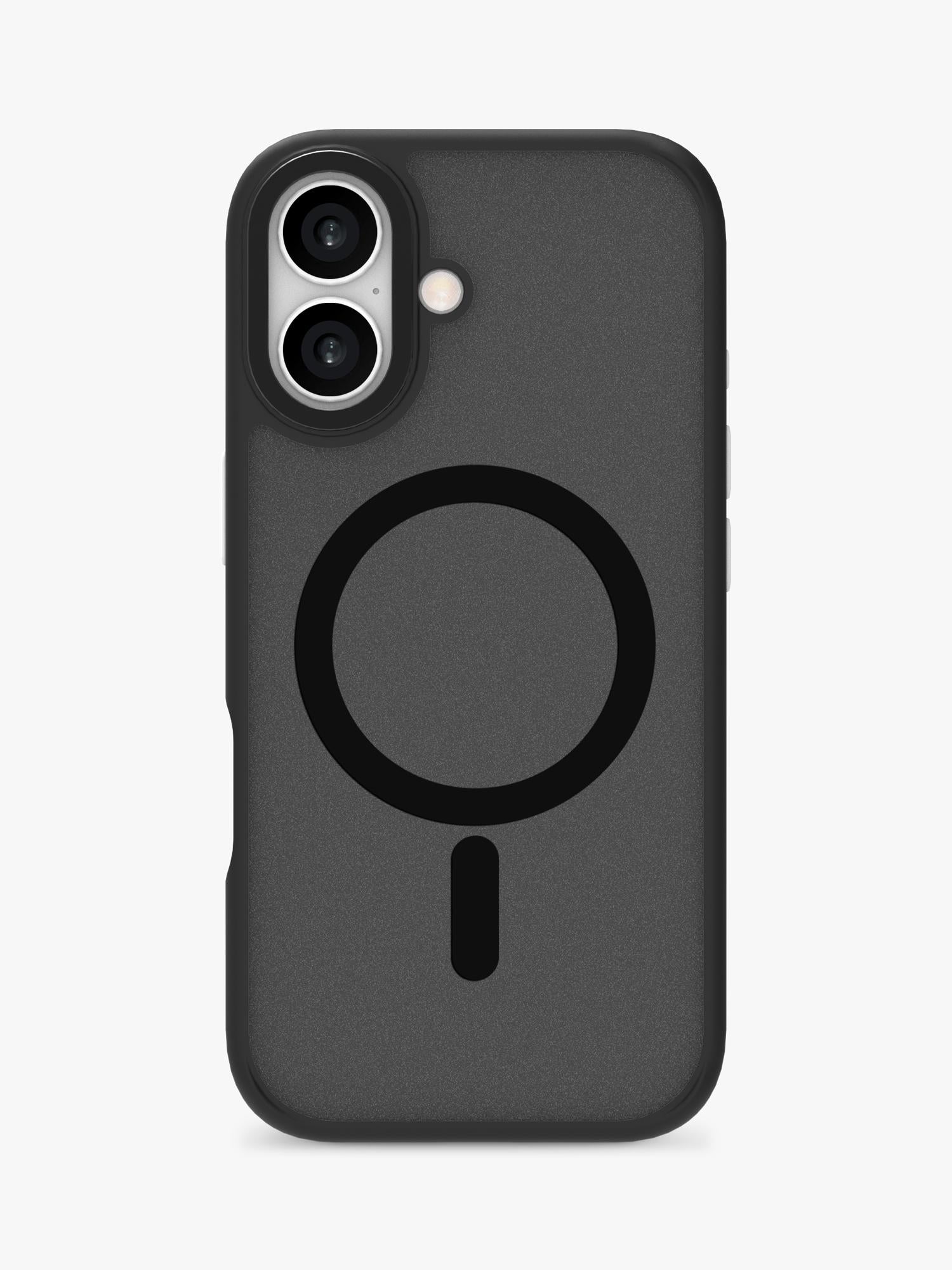 QDOS Black/Frosted iPhone 17 case, imported from the UK