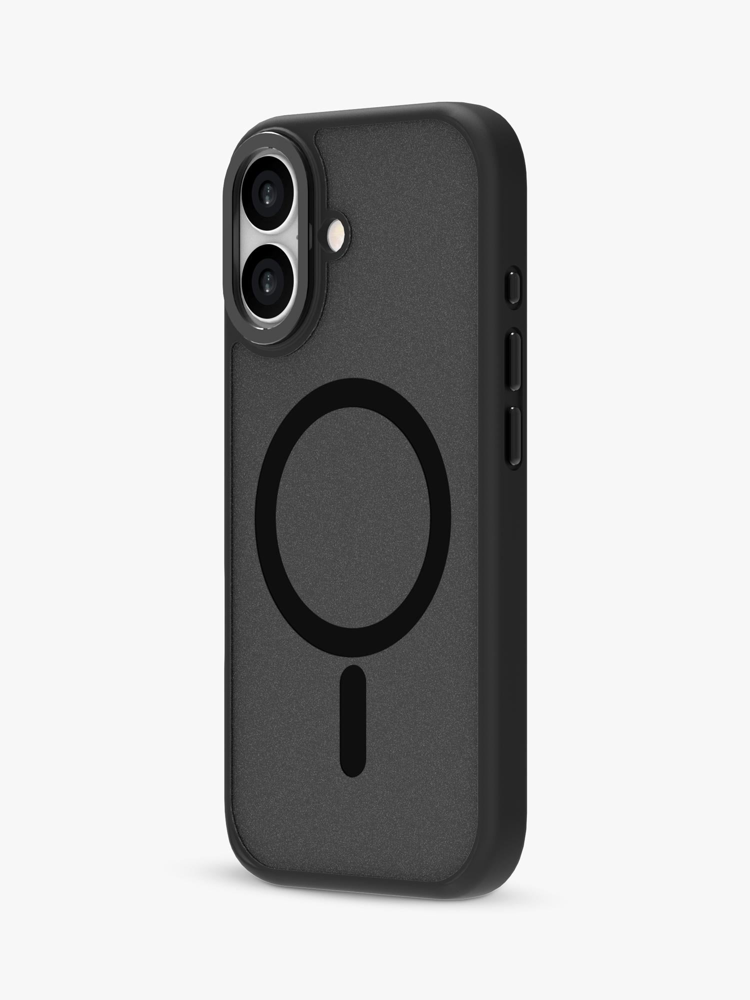 QDOS Black/Frosted iPhone 17 case, imported from the UK