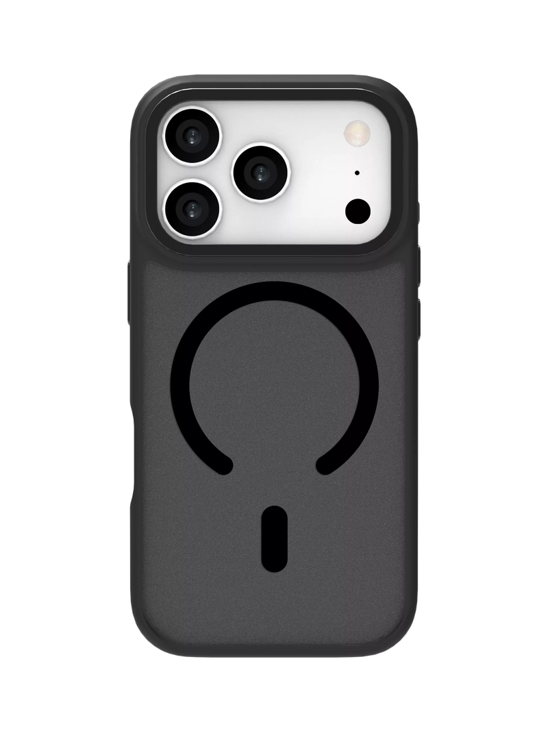 QDOS phone case for iPhone 17 Pro Black/Frosted - British product