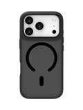 QDOS phone case for iPhone 17 Pro Black/Frosted - British product