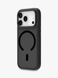 QDOS phone case for iPhone 17 Pro Black/Frosted - British product