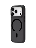 QDOS phone case for iPhone 17 Pro Black/Frosted - British product