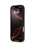 QDOS phone case for iPhone 17 Pro Black/Frosted - British product