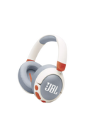 JBL Junior 470NC Volume Limiting Noise Cancelling Wireless Bluetooth Over-Ear Headphones with Mic/Remote, White